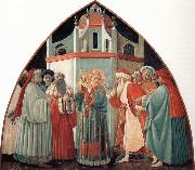 Fra Filippo Lippi The Prato Master,St Stephen Preaching to the Pharisees Spain oil painting artist